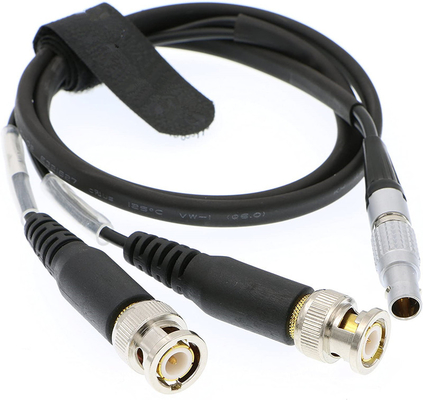 IP50 1M BNC έως 5 Pin Lemo Timecode Cable για συσκευές ήχου XL LB2