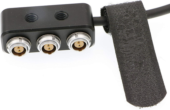 1 έως 3 καλώδιο Power Splitter Box D Tap Male Movi Pro AUX Port έως 3 * 2 Pin Box για ARRI RED