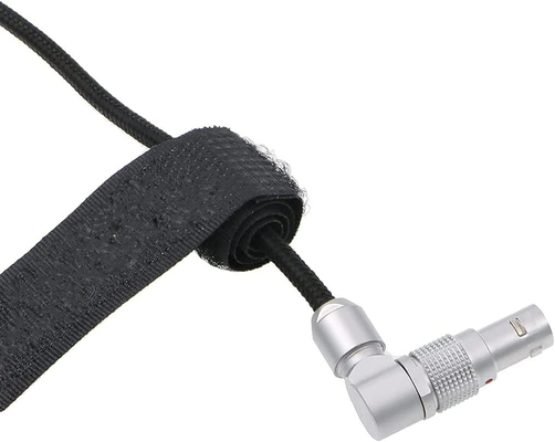 Lemos 2 Pin περιστρεφόμενη δεξιά γωνία σε καλώδιο ρεύματος Micro USB για ARRI Z CAM E2 Flagship σε πυρήνα Nano Braided Wire