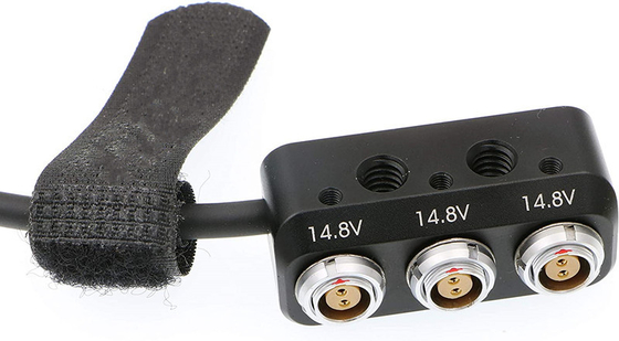 1 έως 3 Μίνι Power Splitter Box ARRI Teradek Cable 26cm D Tap Male Movi Pro AUX Port έως 3 PCs 2 Pin Γυναικείο κουτί
