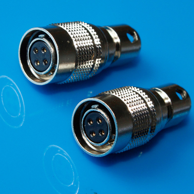4 καρφιτσών αρσενικός και θηλυκός συνδετήρας συνδετήρων Hirose κυκλικός για ακουστικό Technica