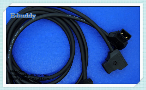 12 Sleeved καλώδια Psu συνήθειας ασφάλειας ΚΑΡΦΙΤΣΩΝ για την παροχή ηλεκτρικού ρεύματος καμερών της Sony