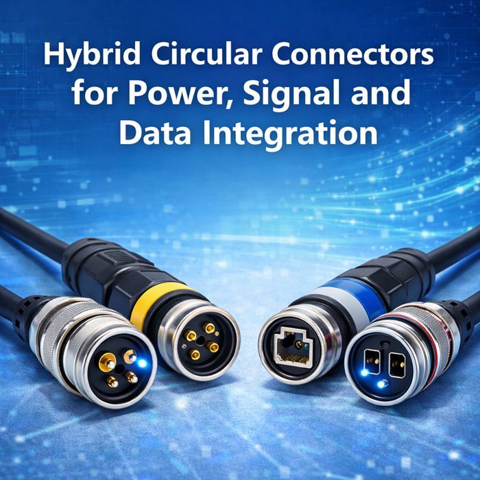 Τελευταία εταιρικά blogs για Hybrid Circular Connectors for Power, Signal and Data Integration in Modern Systems
