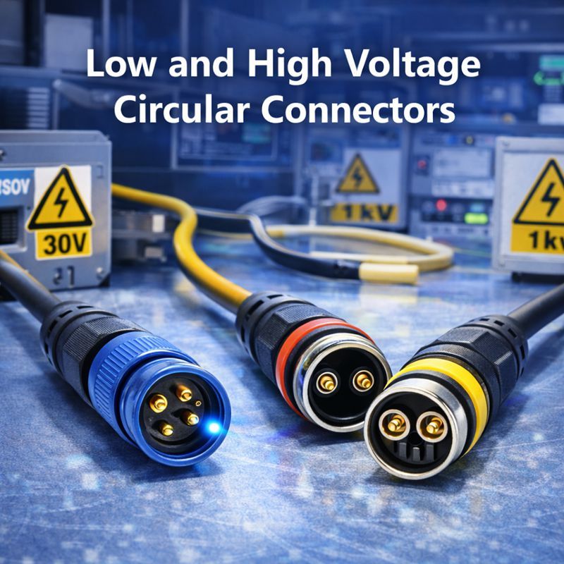 Τελευταία εταιρικά blogs για Low and High Voltage Circular Connectors for Reliable Industrial Power Applications