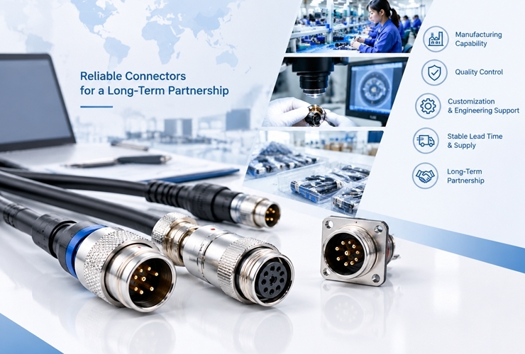 Τελευταία εταιρικά blogs για How to Evaluate a Circular Connector Manufacturer for Long-Term Supply?