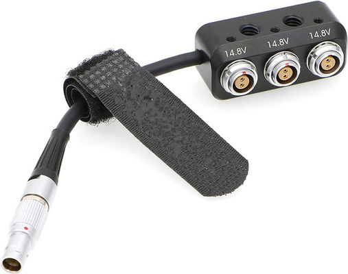 Αγορά 14.8V Power Splitter Box Cable Lemo 2 Pin Male To 3*2 Pin Female Box για το ARRI RED σε απευθείας σύνδεση κατασκευή