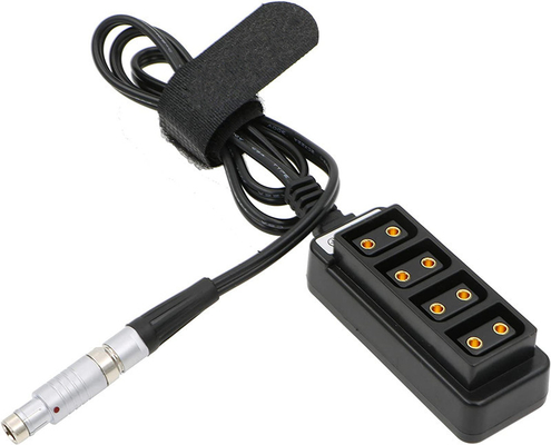 Αγορά Fischer αρσενικό 3 Pin RS σε 4 Port D Tap θηλυκό HUB Adapter Splitter Cable για κάμερες ARRI σε απευθείας σύνδεση κατασκευή