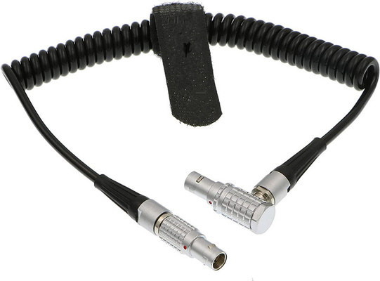 Αγορά Lemo 5 Pin Timecode Coiled καλώδιο σύνδεσης κάμερας για συσκευές ήχου ZAXCOM DENECKE XL-LL online manufacture