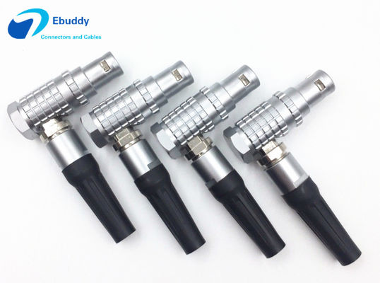 ποιότητας  LEMO Metal Circular Connector FHG 1B 2 3 4 5 6 7 8 10 14 16 Pin Right Angle Connector Male Εργοστάσιο