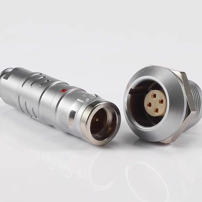 Αγορά Αδιάβροχοι IP68 M30 κυκλικοί συνδετήρες Lemo 4K σειράς αρσενικό θηλυκό 2pin - 48pin online manufacture