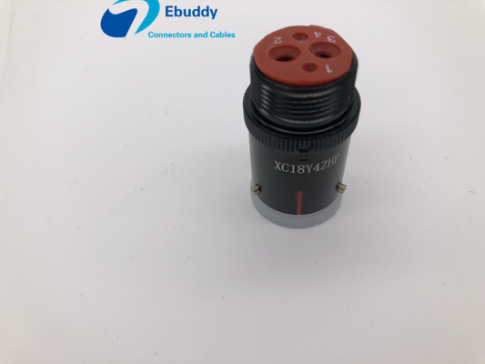 Αγορά 4 κυκλική ΚΑΠ σκόνης συνδετήρων XC18Y4ZHP Lemo καλωδίων καρφιτσών για το βούλωμα/την υποδοχή σε απευθείας σύνδεση κατασκευή