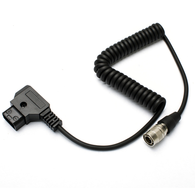 D-Tap To Hirose 4 Pin Male Plug Καλώδιο τροφοδοσίας κάμερας για συσκευές ήχου 688 633 Zoom F8