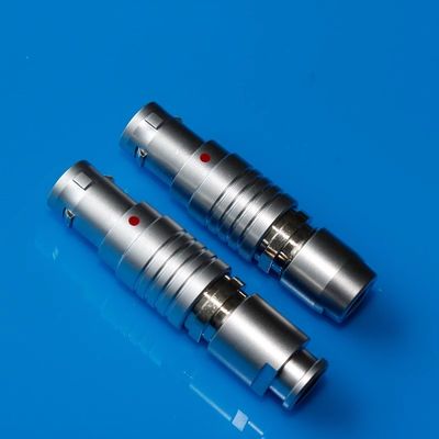 Συνδετήρας pull-push αυτοκλείδωσης συμβατός με τη σειρά Lemo B FGG αρσενικό και θηλυκό για μετάδοση σήματος και ισχύος
